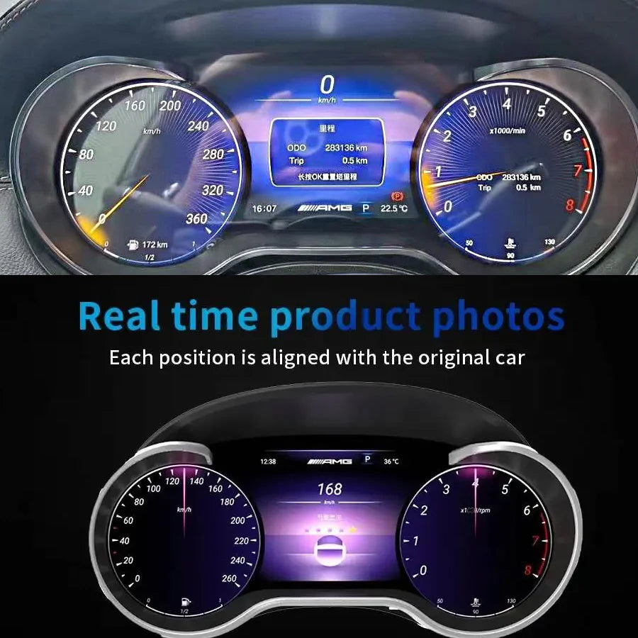LCD Digital Virtual Cockpit Instrument For Mercedes Benz G 2013-2018 ML/GL 2012-2015 GLE G | AUTOKITSHOP