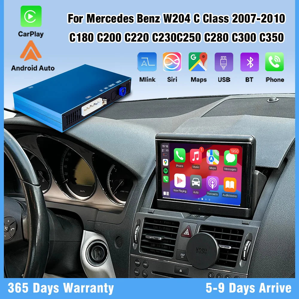 RGB - Ambient Light - for Mercedes C180 W204 C300 2007-2010 - Car Interior Lighting