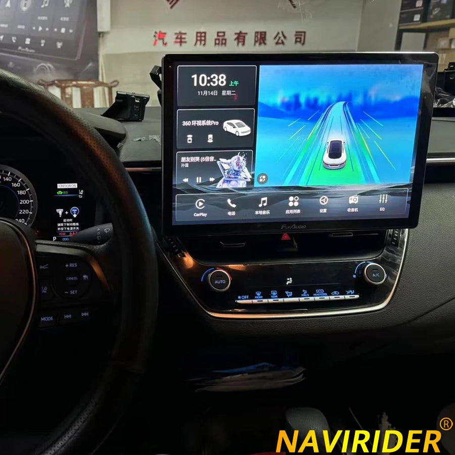 2K Screen For Toyota Corolla 2021 2022 Android Auto Navigation Central Integrated Car Radi