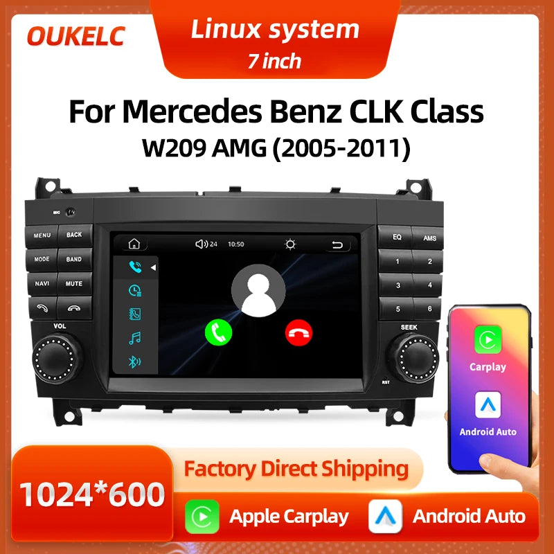 LED Interior Light Kit for Mercedes W209 - Canbus Error-Free Interior Bulbs