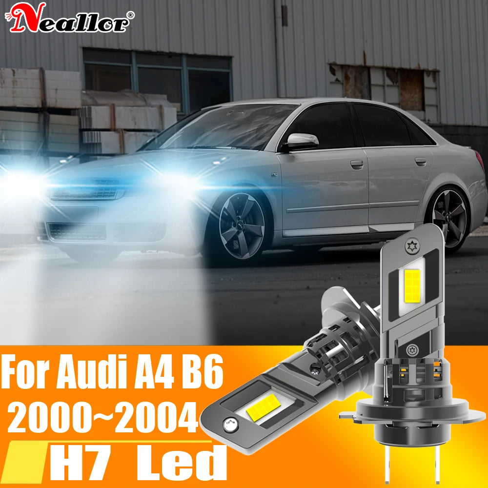 High Power H7 Led Headlight Canbus No Error H18 Car Bulb 6000K White Light Moto Diode Lamp