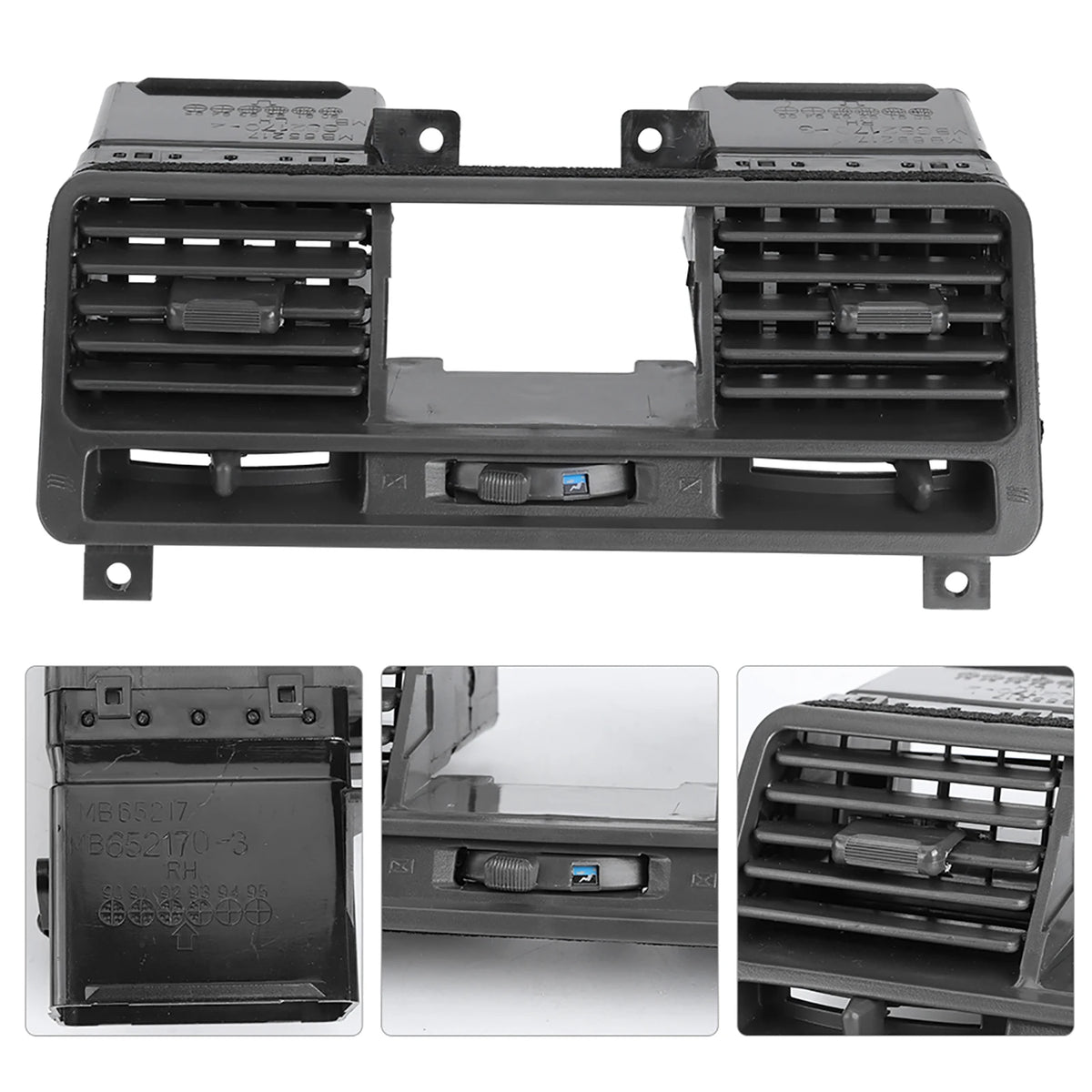 Car Dashboard Air Vent Instrument Panel Dash Air Outlet Vent Grill Fit for Mitsu for Mitsubishi V31 V33 V32 - Automotive