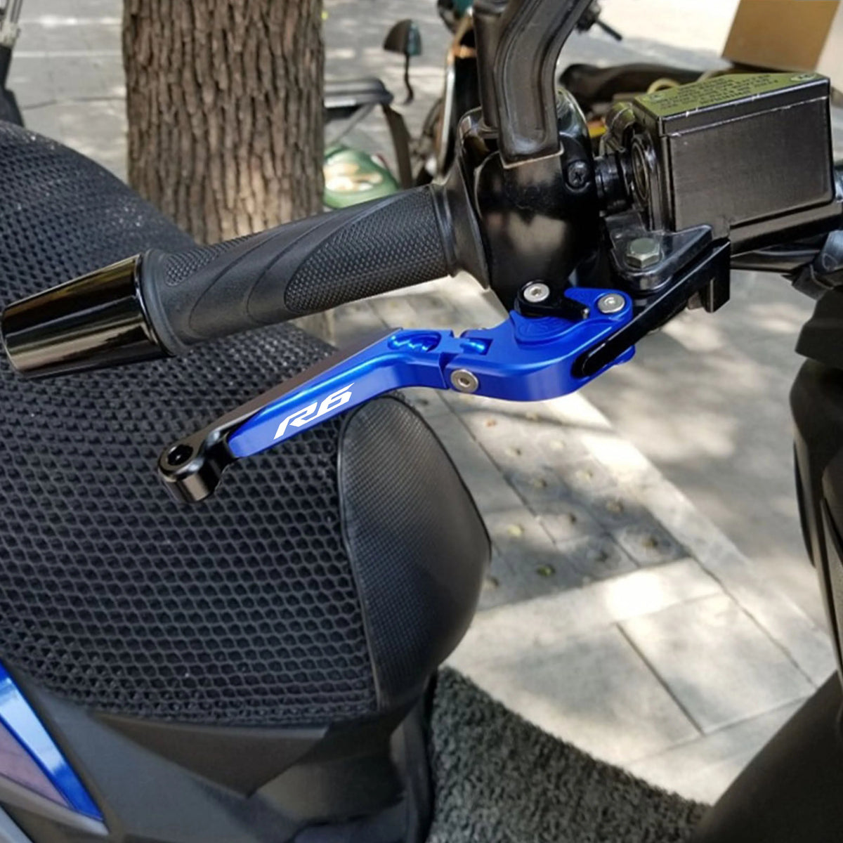 For Yamaha YZF R6 2017-Present Clutch Lever Brake Lever Set Adjustable Folding Handle Levers Mot - Automotive LED Light