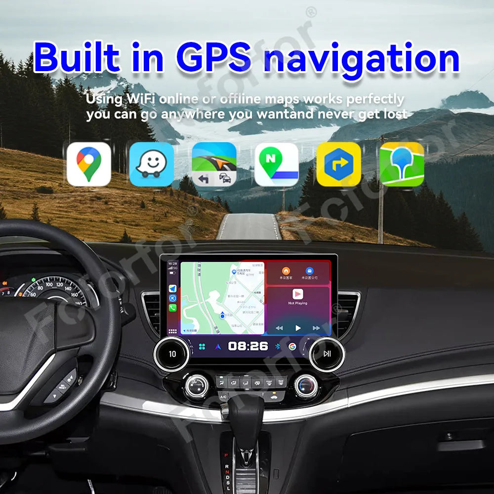 11.5 Inch Android 15 Wireless Carplay For Honda CR-V 2012-2016 Modern Upgrade High Definit