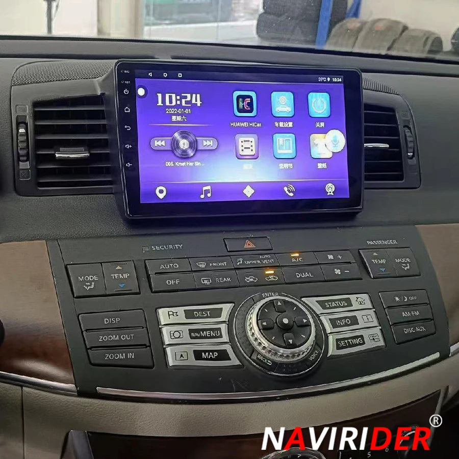 For Infiniti M35 2007-2010 Android 15 Car Radio GPS Navigation Auto Stereo Screen Multimed