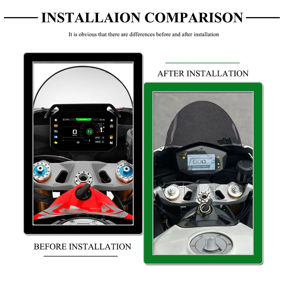 For Aprilia RS660 RS 660 2020-2026 RS660 RS 660 2026 Accessories Windshield Windscreen Visor Vis - Automotive LED Light