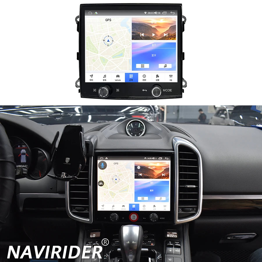 For Porsche Cayenne Stereo 2010-2017 Android 15 GPS Multimedia Video Player 8.4inch Carpla