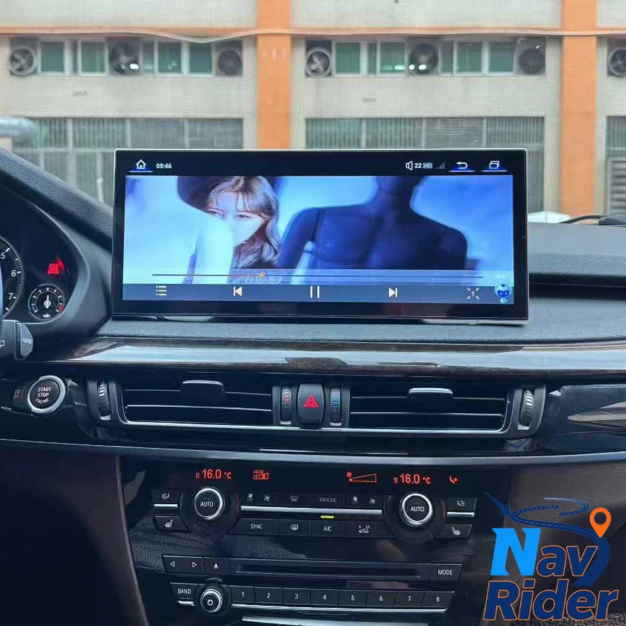 Stereo Wireless Carplay Navigation Head Unit For BMW X5 X6 F15 F16 2013-2018 15.8" Screen  | AUTOKITSHOP