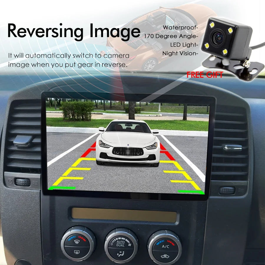 128GB Radio 2Din Car Multimedia Video Player For Nissan Navara STX 2010-14 Android 13 CarP