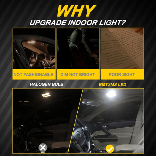 11-Piece LED Interior Light Kit for Volkswagen VW T-CROSS - Canbus Error-Free Bulbs | AUTOKITSHOP