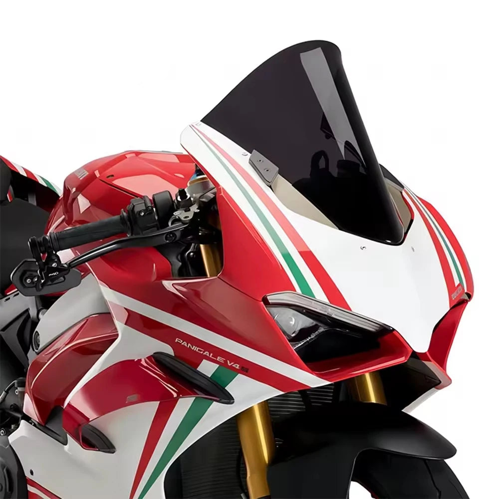 PANIGALE V2 V4 V4S 2018-2024 Motorcycle Windshield Spoiler For DUCATI Heightenin for V4S V4 V2 2018-2024 - Automotive LE
