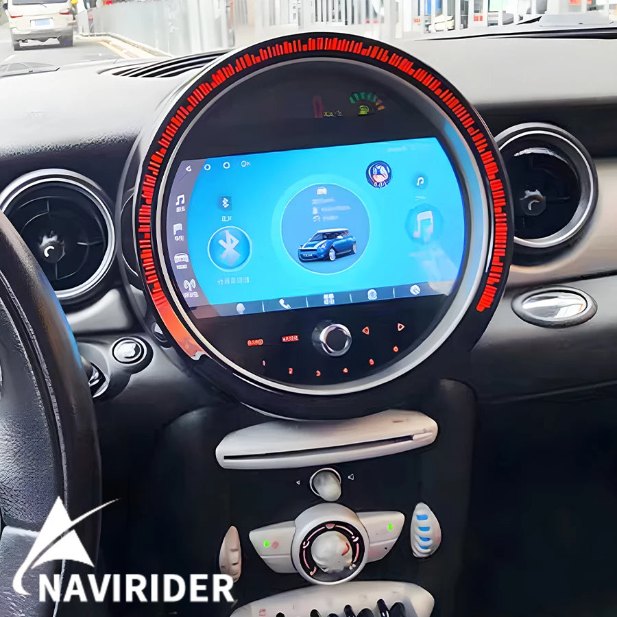 9inch Android Car Radio Screen For BMW Mini One Cooper R55 R56 Peaceman Clubman 2007-2010