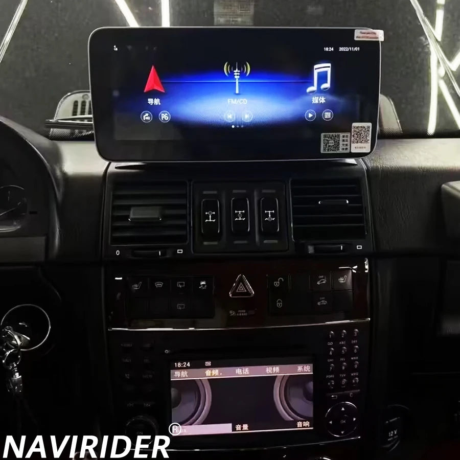 10.25'' Android 13 Car Multimedia Video Player For Mercedes Benz G Class G500 G55 W461 W46