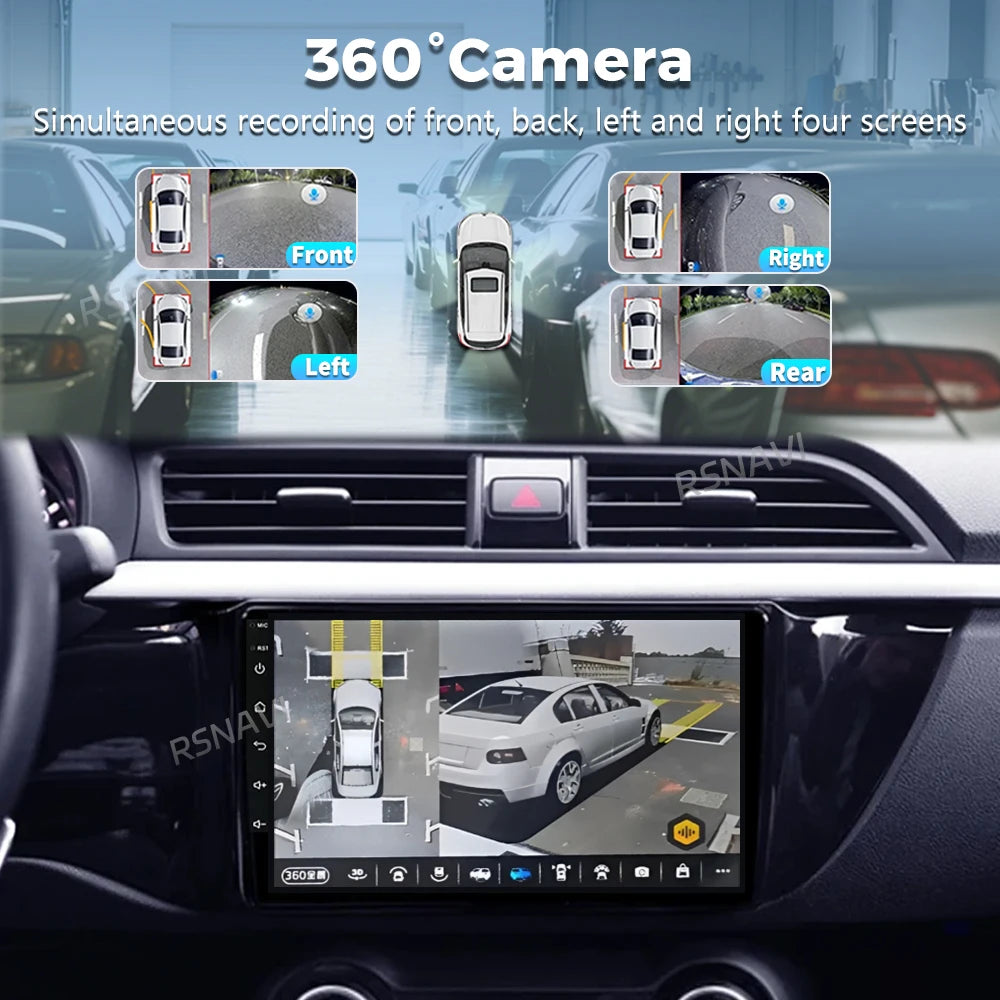 Qualcomm Android 16 For Kia RIO 4 2016- 2020 2K QLED Android Car Radio Multimedia Video Pl