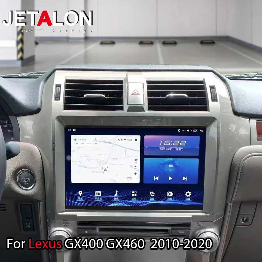 11.6inch Android Screen For Lexus GX400 GX460 2010-2020 Car Carplay Multimedia Video Playe