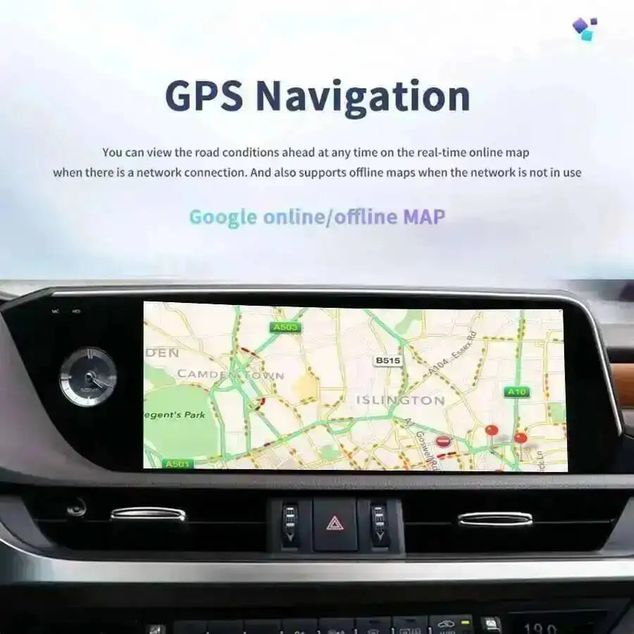 BT Carplay Car Radio For Lexus ES ES300h ES350h ES300 ES330 ES350 2018-2021 Car GPS Androi