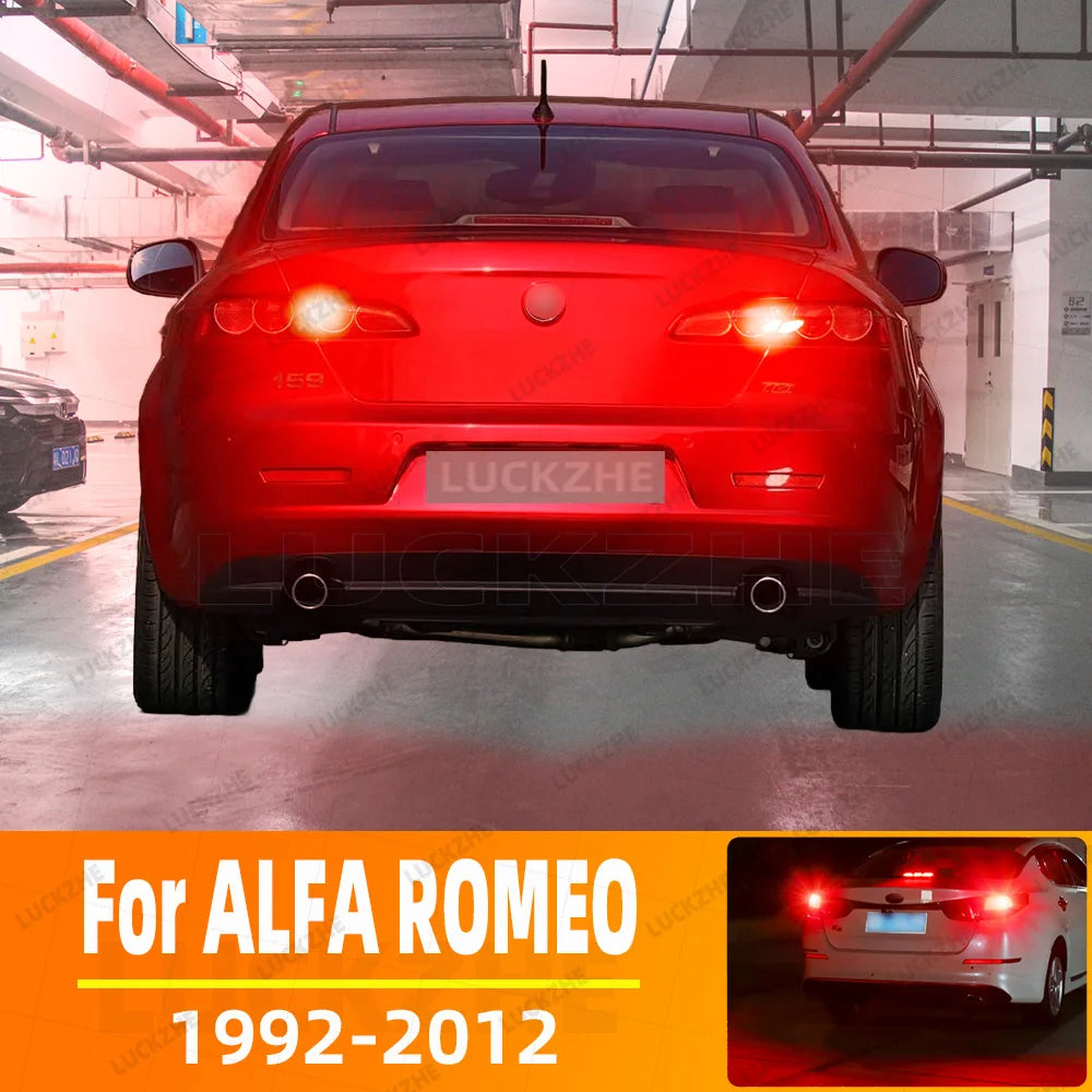 2-Piece LED Interior Light Kit for ALFA ROMEO 145 146 147 155 156 159 Sportwagon 164 166 33 Brake Light 1992-2007 - C...