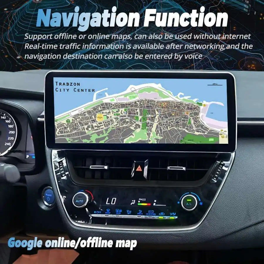 For Toyota Corolla 2022 Suzuki Swace Car Radio 12.3Inch 2021 Android 14 Screen GPS Navigat | AUTOKITSHOP