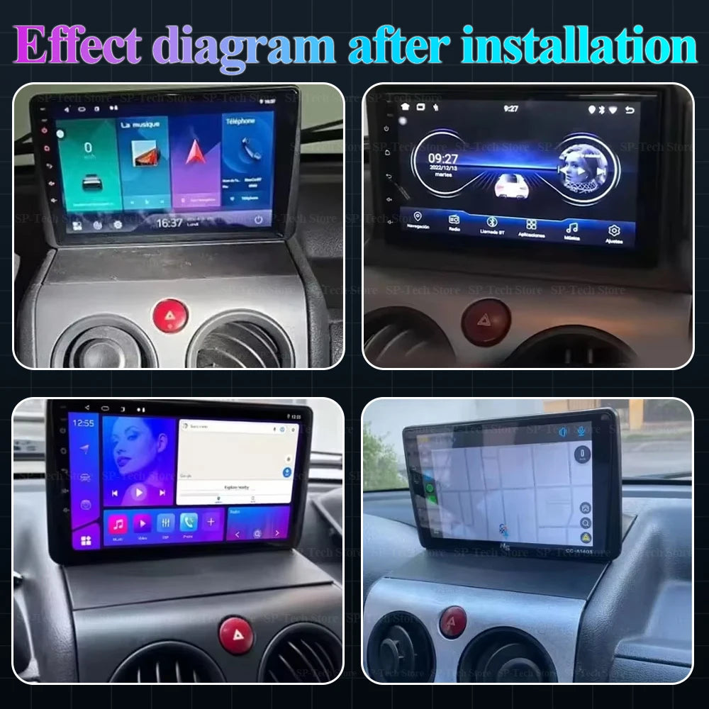 Android 16 For Peugeot Partner 1 2002-2008 Partner Origin 1 2008-2011 Car Radio Wireless C | AUTOKITSHOP
