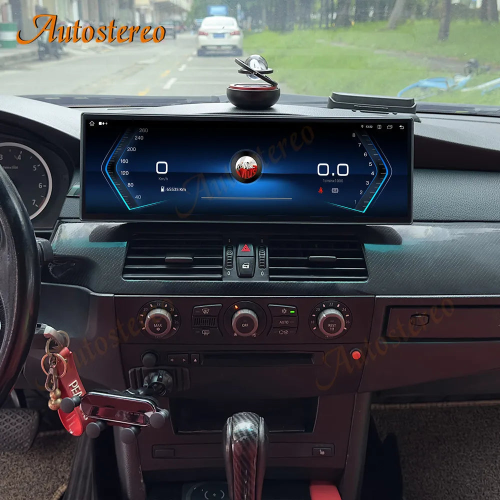 ID8 14.9 Inch Android 13 Carplay For BMW 5 Series E60 2002-2008 Car Multimedia Player GPS