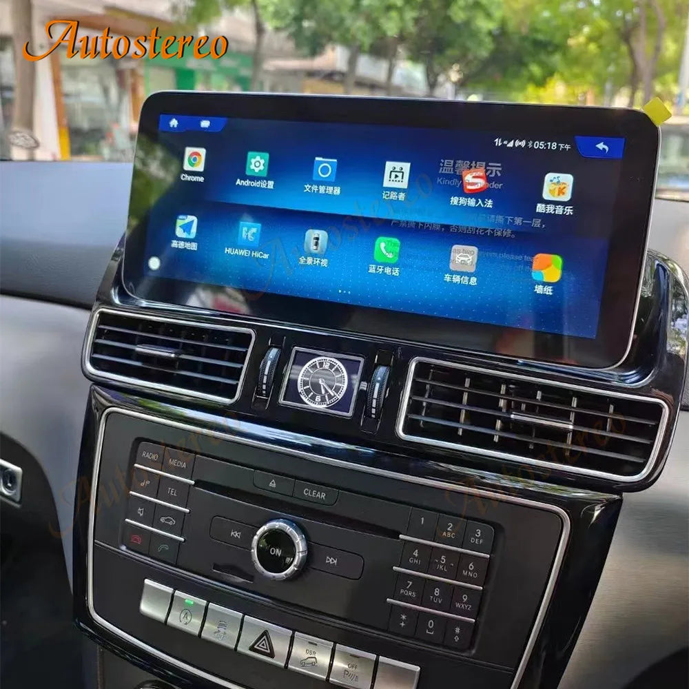 Carplay Android 15 For Mercedes Benz ML GL X166 2012-2015 NTG4.5 Car GPS Navigation Multim