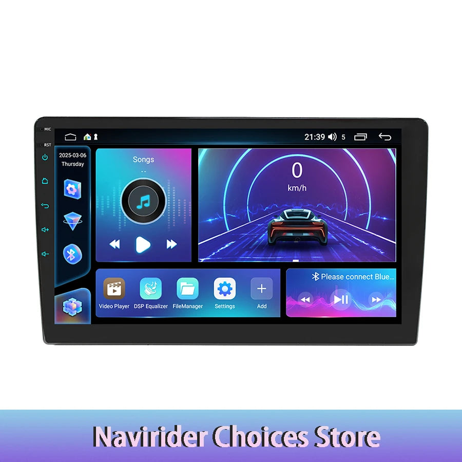 9/10.1inch FULL TOUCH SCREEN Car Multimedia Video Player Carplay Head Unit 2Din Radio Andr