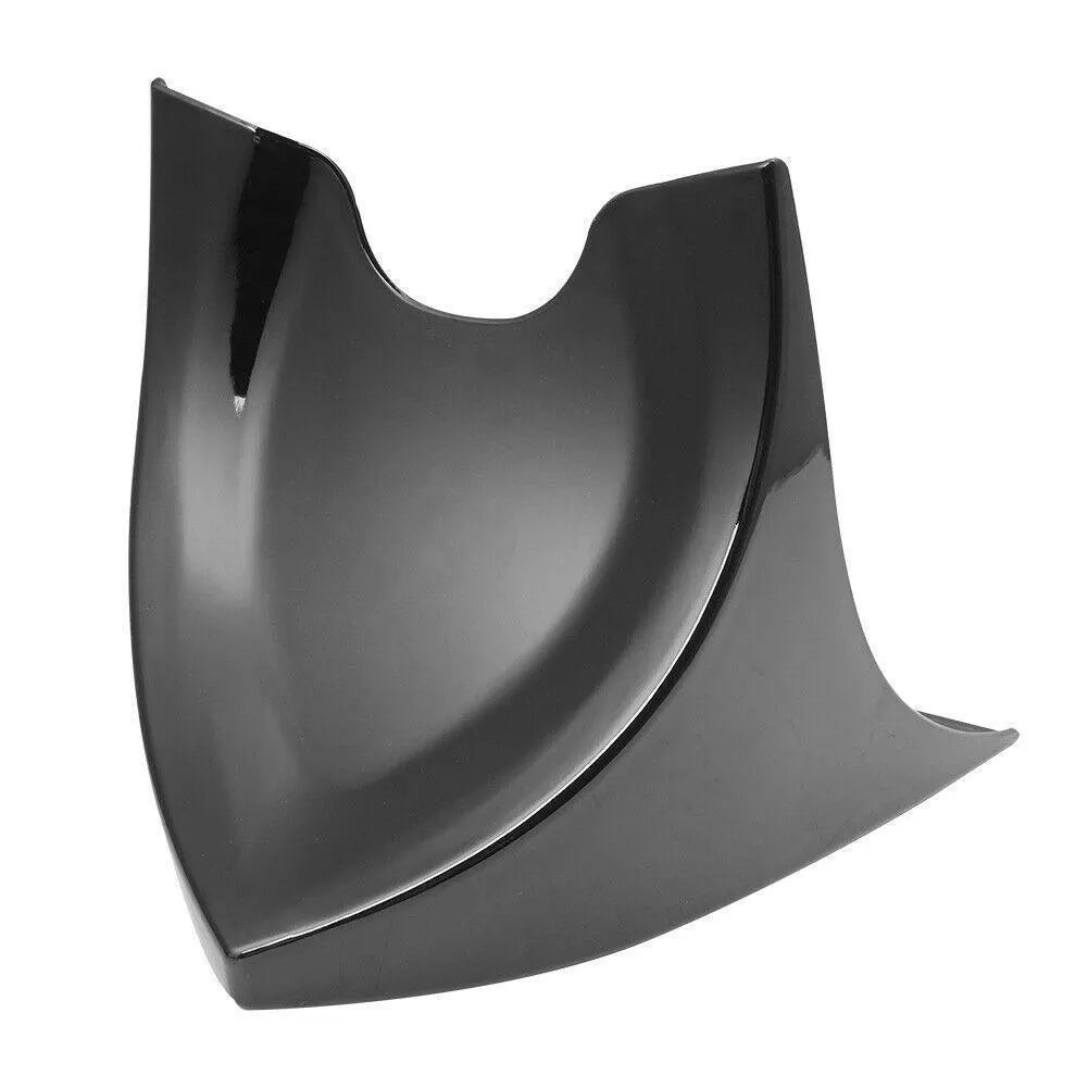 Motorcycle Gloss Black Chin Lower Fairing Front Spoiler Air Dam Cover For Harley Touring Fatboy  - Automotive LED Light