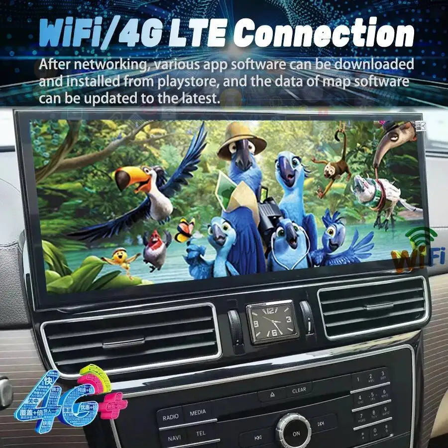 15.8inch Car Radio For Benz ML GL GLE GLS 2013-2015 Auto Android 15 Video Player Multimedi | AUTOKITSHOP