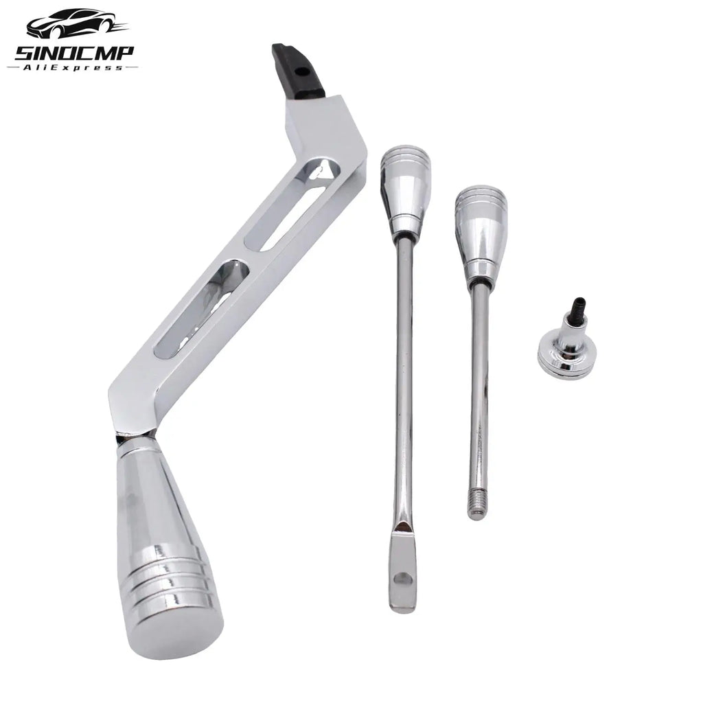 Polished Billet Aluminum Column Shifter Lever Turn Signal Hazard Tilt For Chevrolet GMC Bu