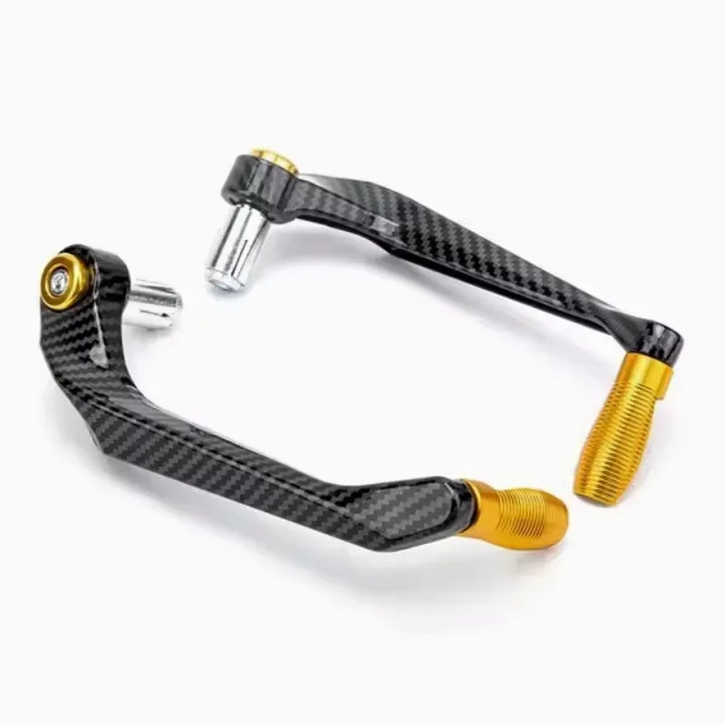 2PCS CNC Motorcycle Brake Clutch Levers Guard Protector Modification Anti-Fall Horn Brakes Hand  - Automotive LED Light