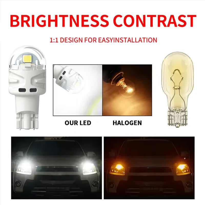 W16W T15 LED Bulbs Canbus Error Free LED Backup Light 921 912 W16W LED Bulbs 4014 Car Reve