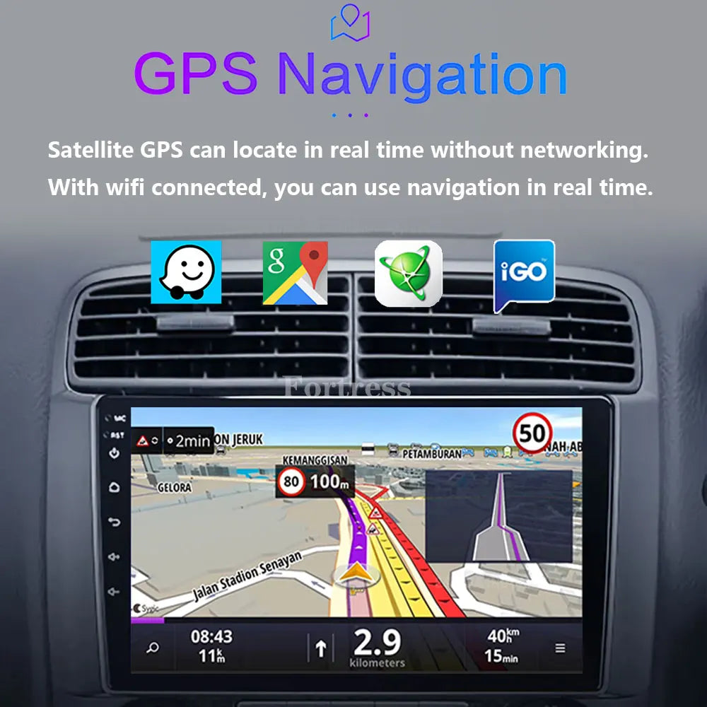 Android 16 For Honda Stream 1 2000 2001 2002 2003 2004 2005 2006 Car Radio Navigation Mult