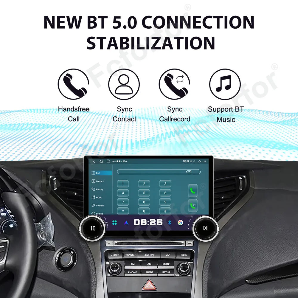 Ultra Clear Visual 11.5 Inch Android 15 HD Touch Multimedia Player CarPlay Android Auto GP