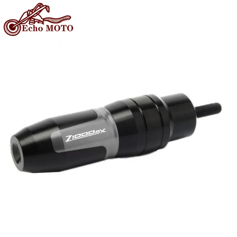For Z1000 Z1000R Z1000SX Motorcycle CNC Aluminum Crash Pads Exhaust Sliders Crash Protector With - Automotive LED Light
