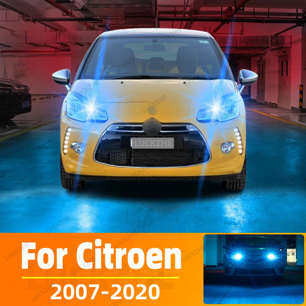 LED Interior Light Kit for Citroen DS3 Berlingo C-Crosser C-Elysee C-Zero Evasion MPV Jumpy Nemo - Canbus Error-Free ...