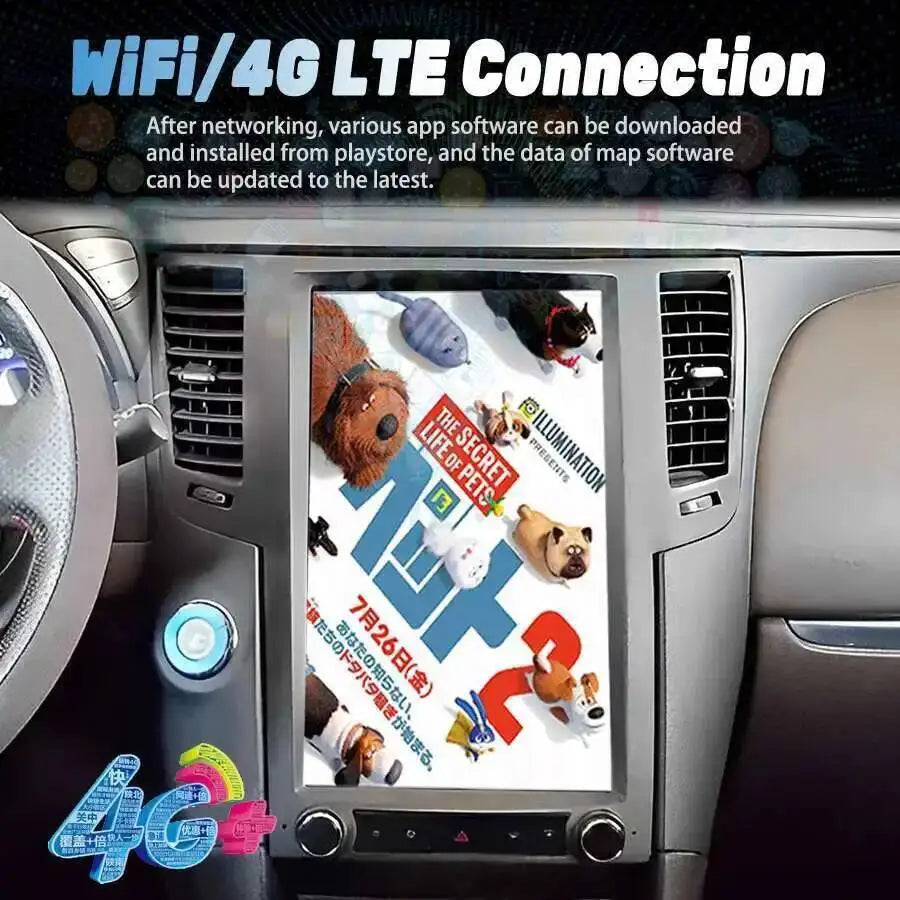 13.6" IPS Screen Android Car Radio For Infiniti FX30 FX35 FX37 FX50 QX70 2009-2016 Stereo  | AUTOKITSHOP
