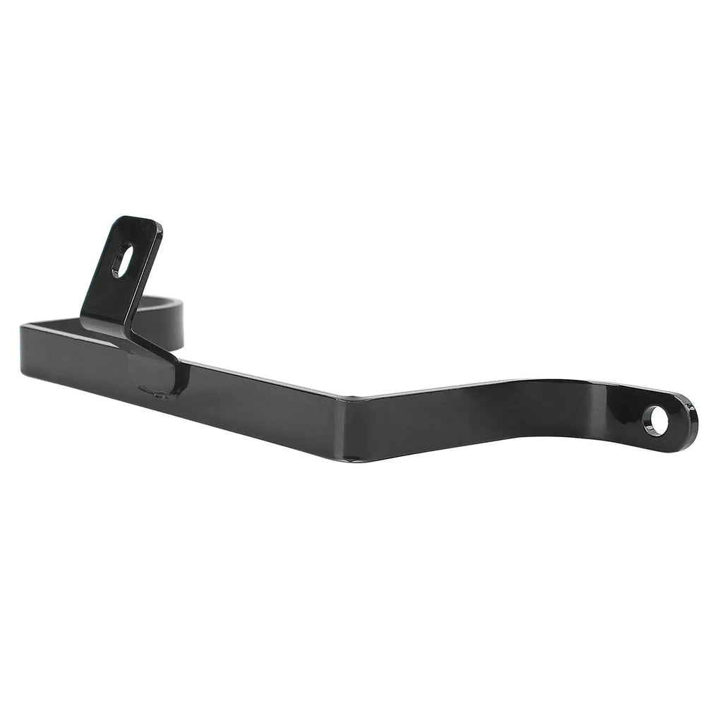 Black Motorcycle Saddlebag to Fender Support Bracket Rear Mount for Harley Touring Electra Road  - Automotive LED Light