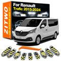 ZITWO 11Pcs Canbus LED Interior Light Bulb Kit For Renault Trafic 2015 2016 2017 2018 2019 2020  - Canbus LED Car Light