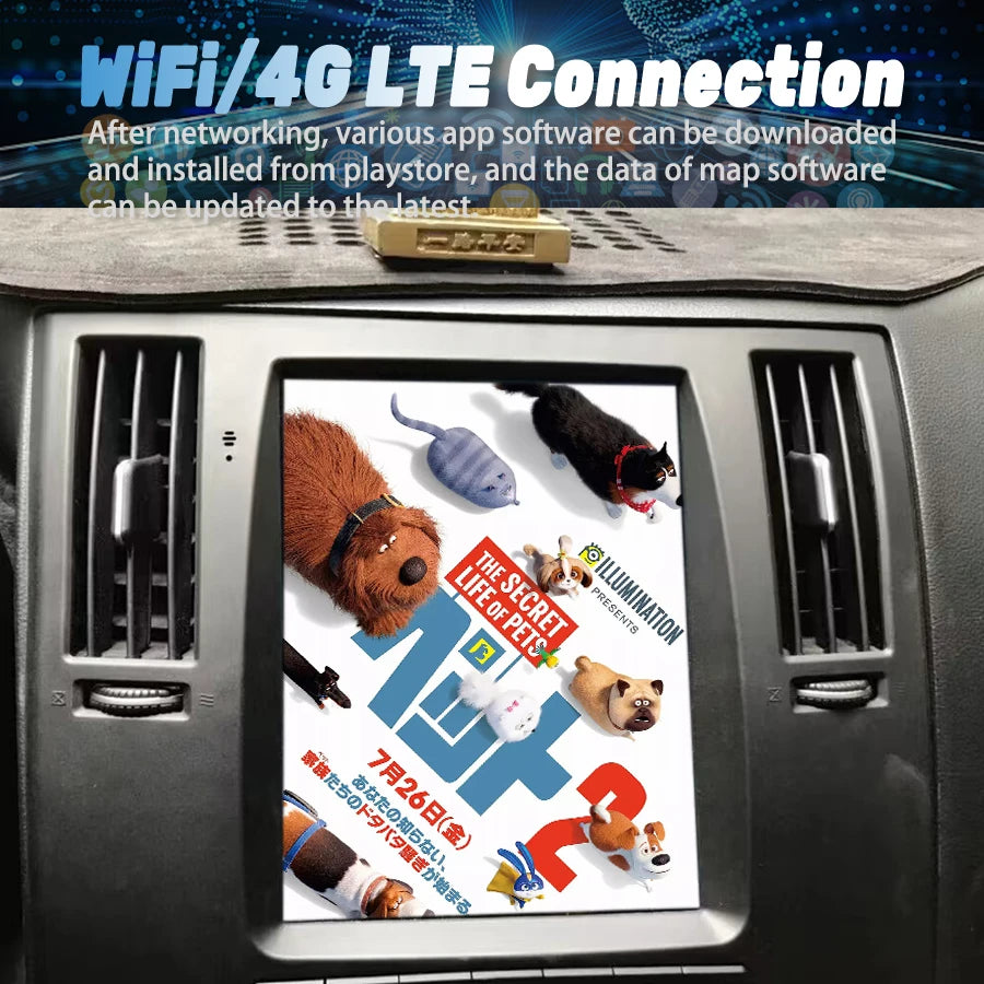 For Infiniti FX FX35 FX45 2000 - 2012 Android Car Radio Carplay Auto Multimedia Video Play | AUTOKITSHOP