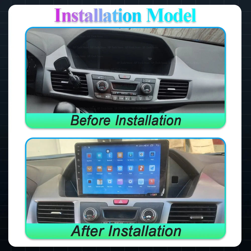Android 16 For Honda Odyssey Us Version 2010 20112012 2013 2014 2015 2016 2017 Car Radio M | AUTOKITSHOP