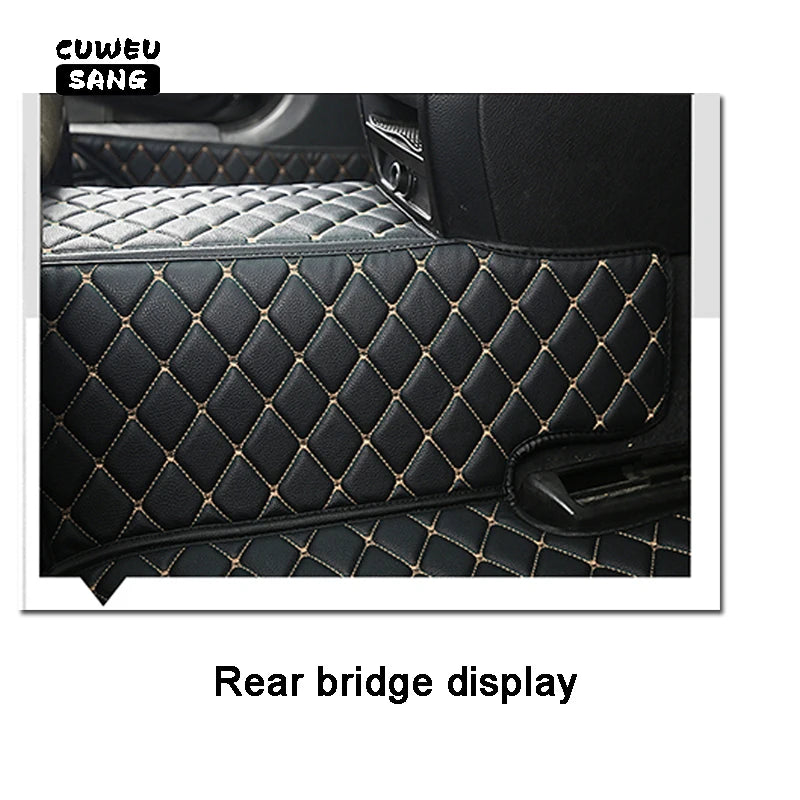 CUWEUSANG Custom Car Floor Mats For Ssangyong Chairman Auto Carpets Foot Coche Accessorie | AUTOKITSHOP