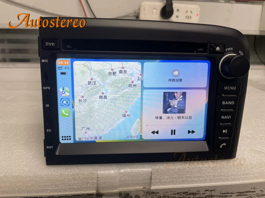 Android 13 Carplay For VOLVO S80 V60 1999-2005 Car DVD Player CD Auto Stereo GPS Navigatio