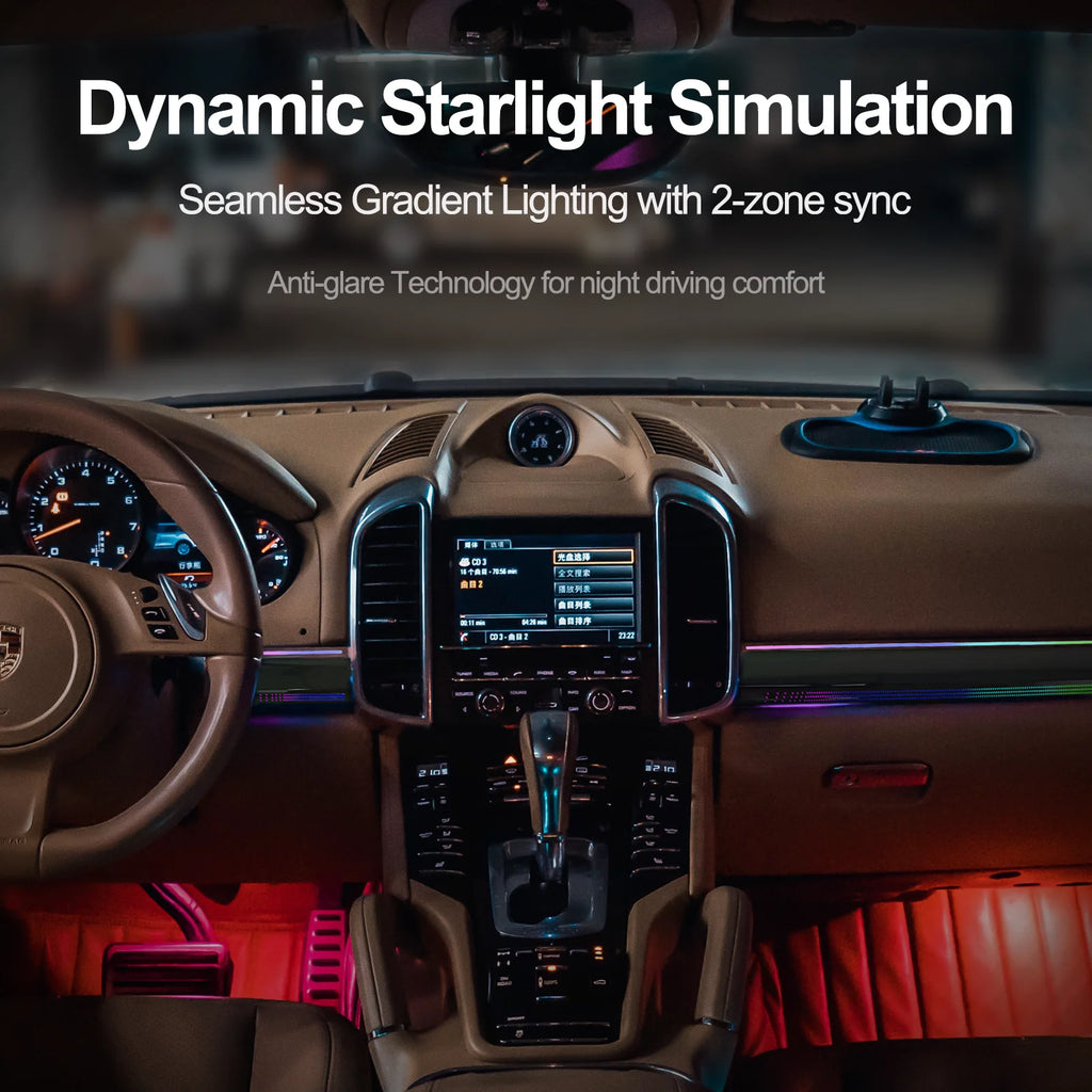 RGB - Ambient Light - for Porsche 2010-2017 - Car Interior Lighting | AUTOKITSHOP