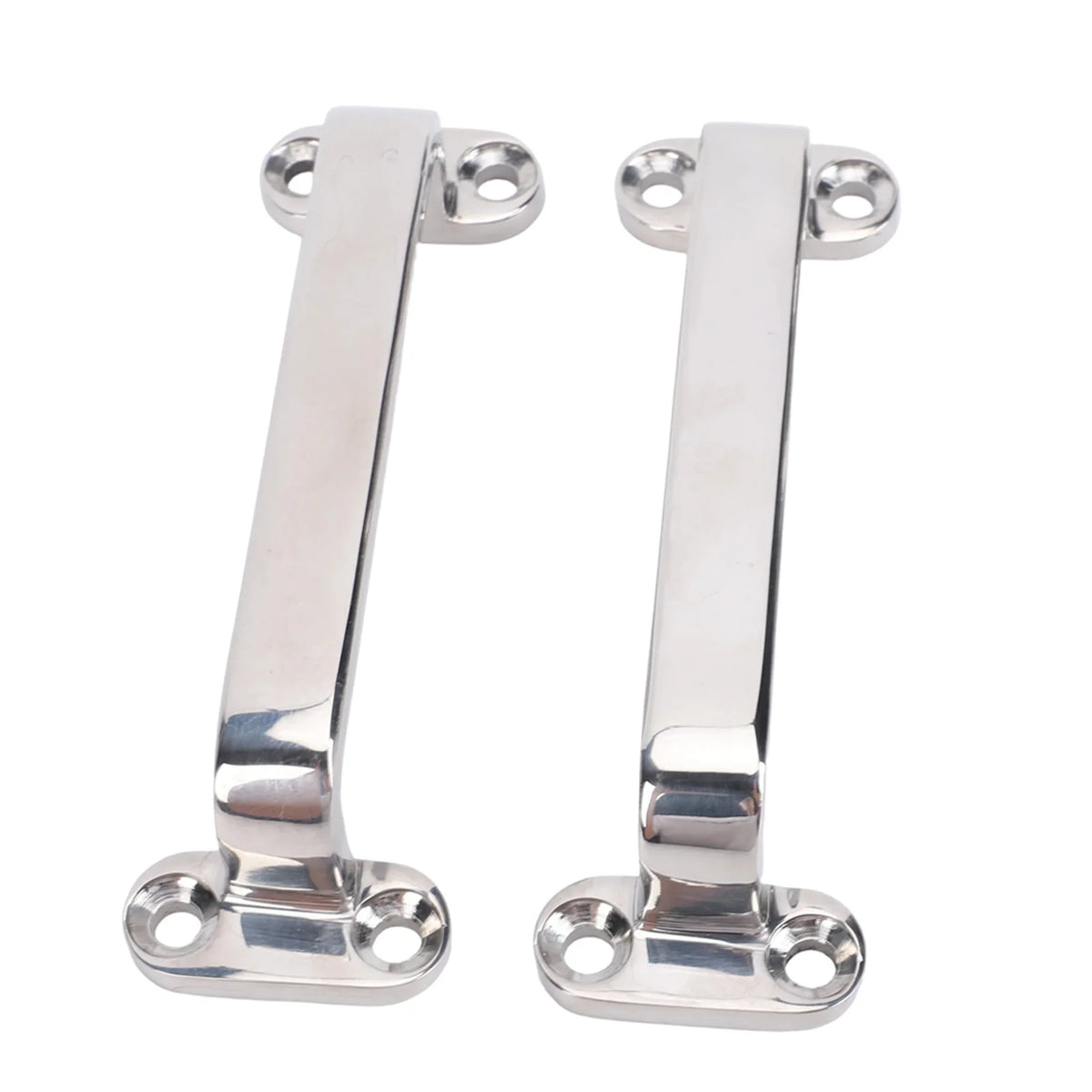 Boat Door Grab Handle 316 Stainless Steel 120mm Marine Handrail Handle for Yachts RVs Metal Grab - Automotive LED Light