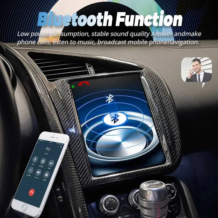 9.7" Android15 Touch Screen For Audi R8 2007-2014 Car Radio Carplay Navigation GPS Stereo  | AUTOKITSHOP