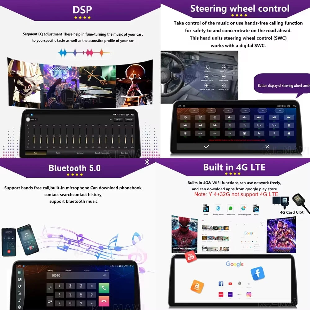 10.33 Inch For Kia K5 2016 - 2019 Android 16 Auto Car Radio Multimedia Video Player GPS Na