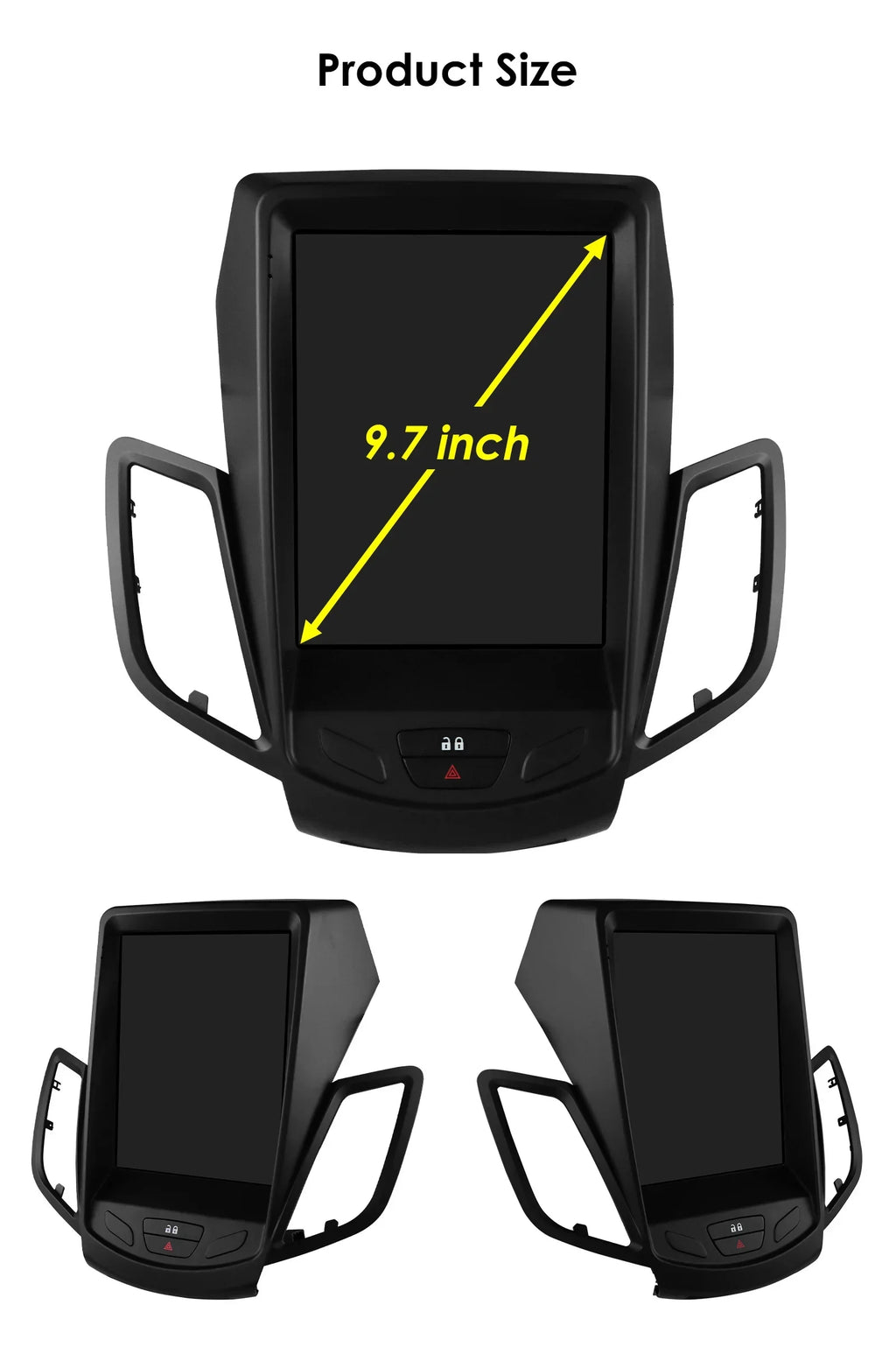 9.7"7862 Android 13 Autoradio For Ford Fiesta 2009-2014 2015 2016 Multimedia player 4G WIF