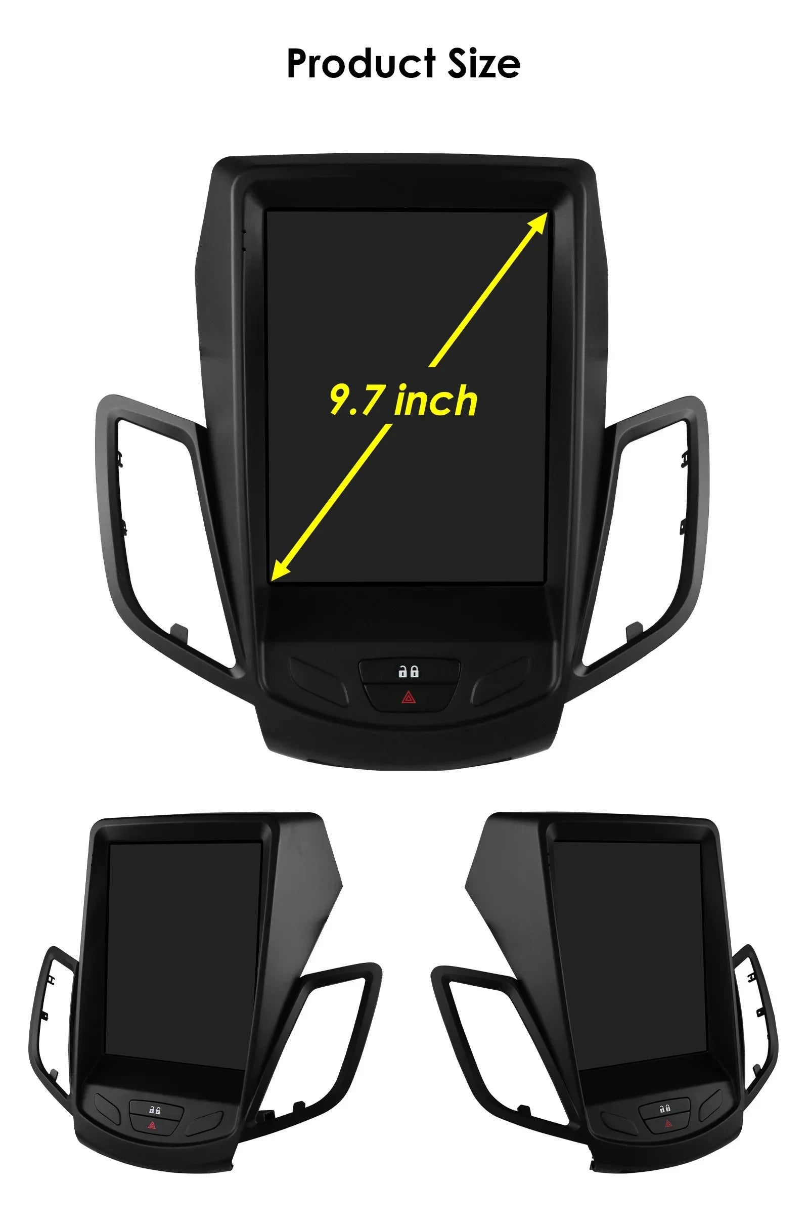 9.7"7862 Android 13 Autoradio For Ford Fiesta 2009-2014 2015 2016 Multimedia player 4G WIF