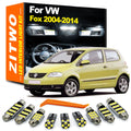 ZITWO 9Pcs For VW Volkswagen Fox MK1 5Z1 5Z3 2004 2005- 2010 2011 2012 2013 2014 for VW MK1 2005-2010 - Canbus LED Car L