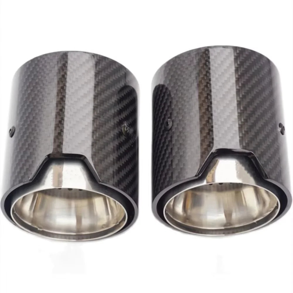 1 Piece M Performance Exhaust Tip 93mm Fit for Modified M2 M3 M4 3 Series 4 Seri for M2 M4 M3 - Automotive LED Light